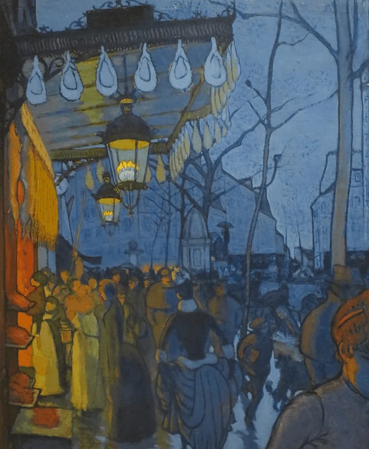 Avenue de Clichy: 5 o'clock in the evening