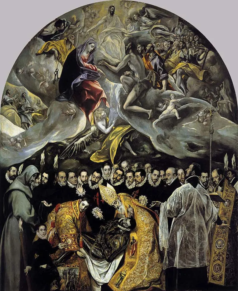 burial of the count of orgaz el greco