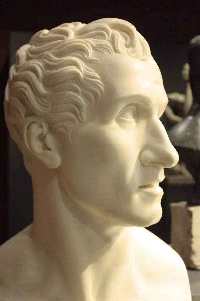 Bust of Antonio Canova in 1813