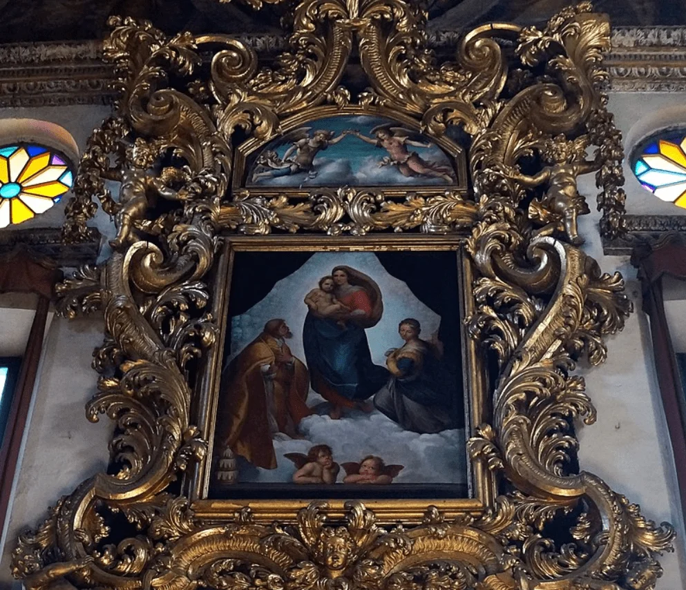 A Copy of the Sistine Madonna