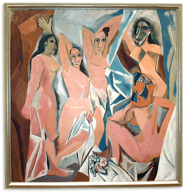 Les Demoiselles d’Avignon  - Pablo Picasso
