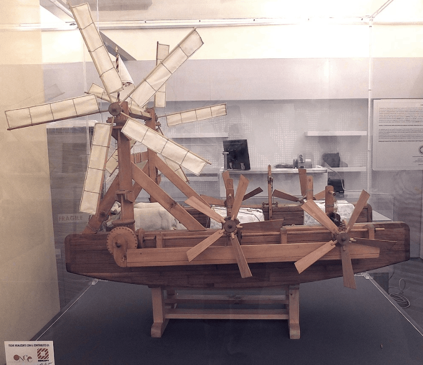 Model of Brunelleschi's boat
