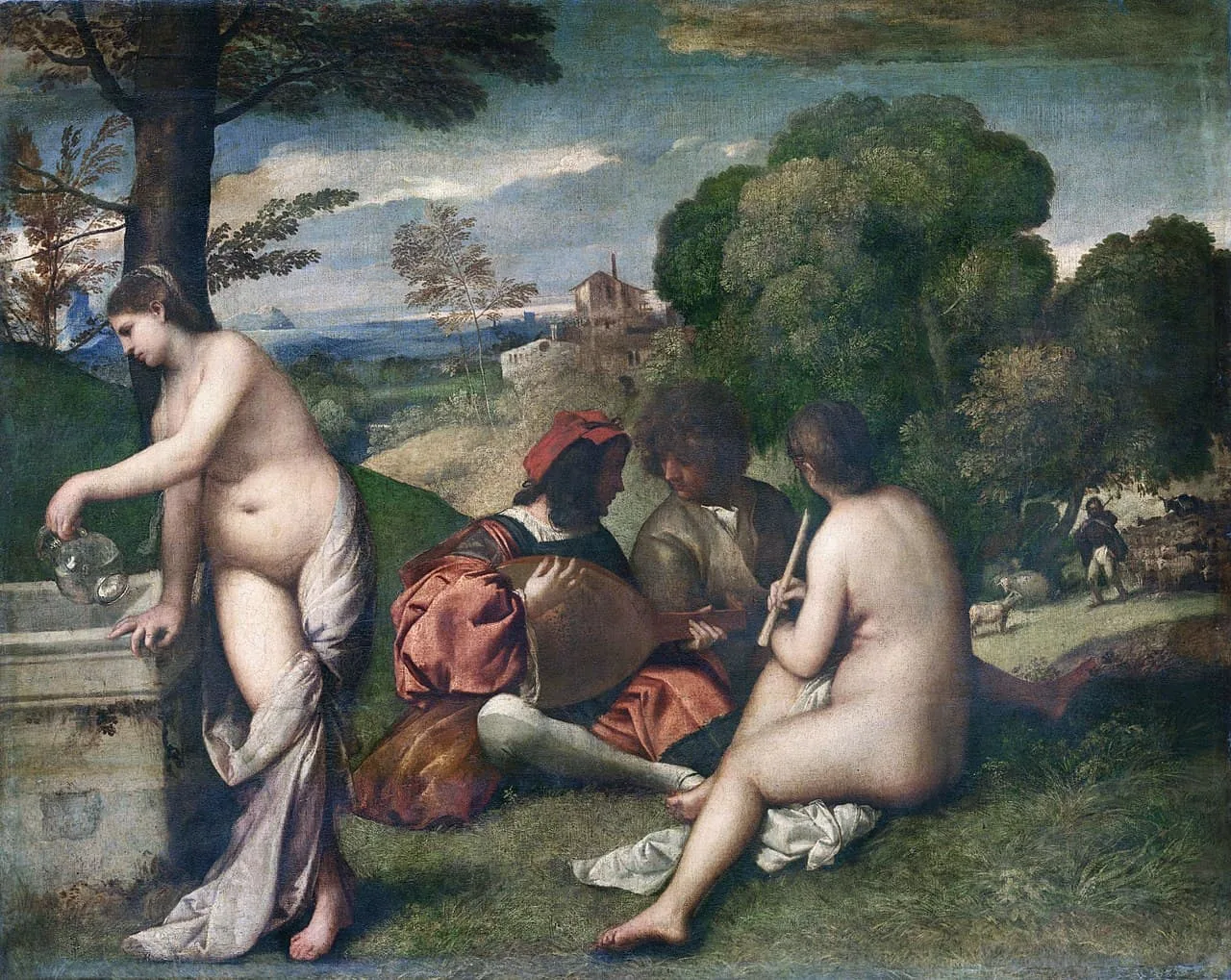 Pastoral Concert by Titian