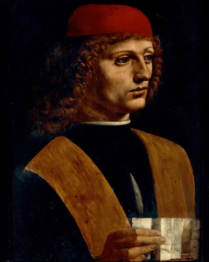 Portrait of a musician leonardo da vinci famous paintings