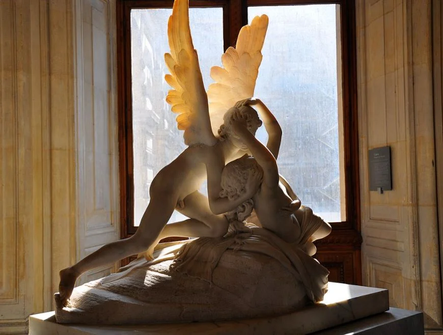 psyche and cupid first version louvre