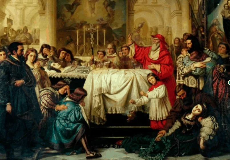 Raphael after his death