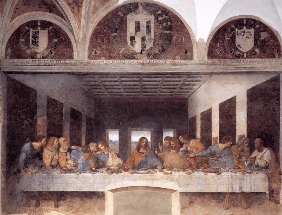 real last supper painting