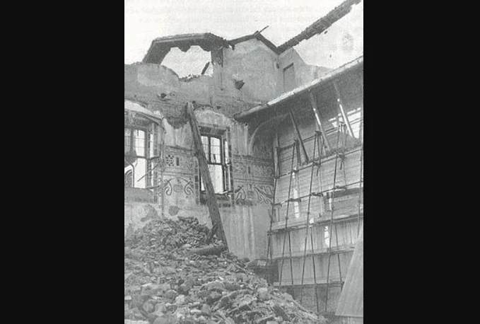 result of the bombing in 1943