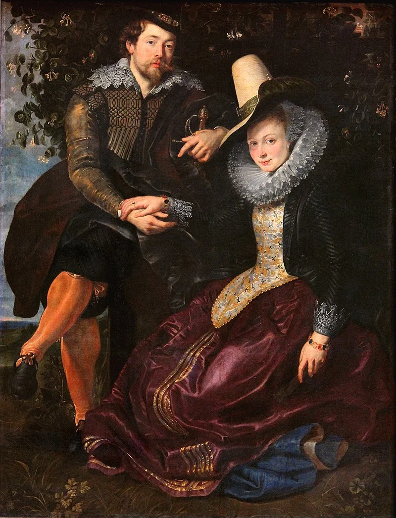Rubens and Isabella Brant in 1609