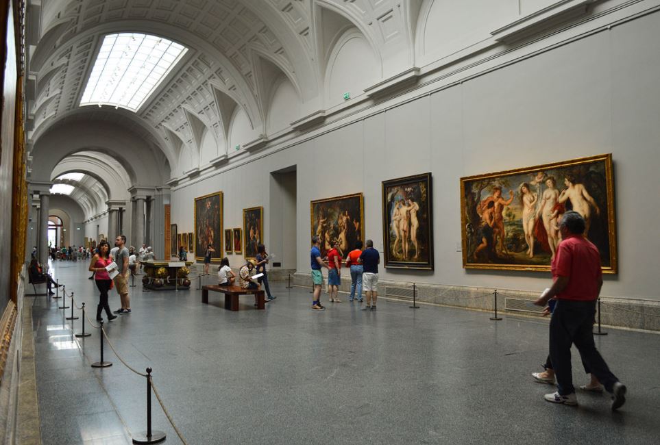 RUbens Gallery at Prado Museum