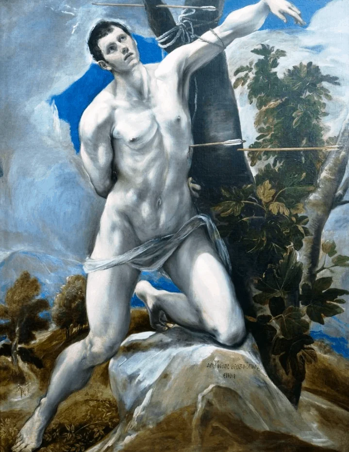 Saint Sebastian El Greco