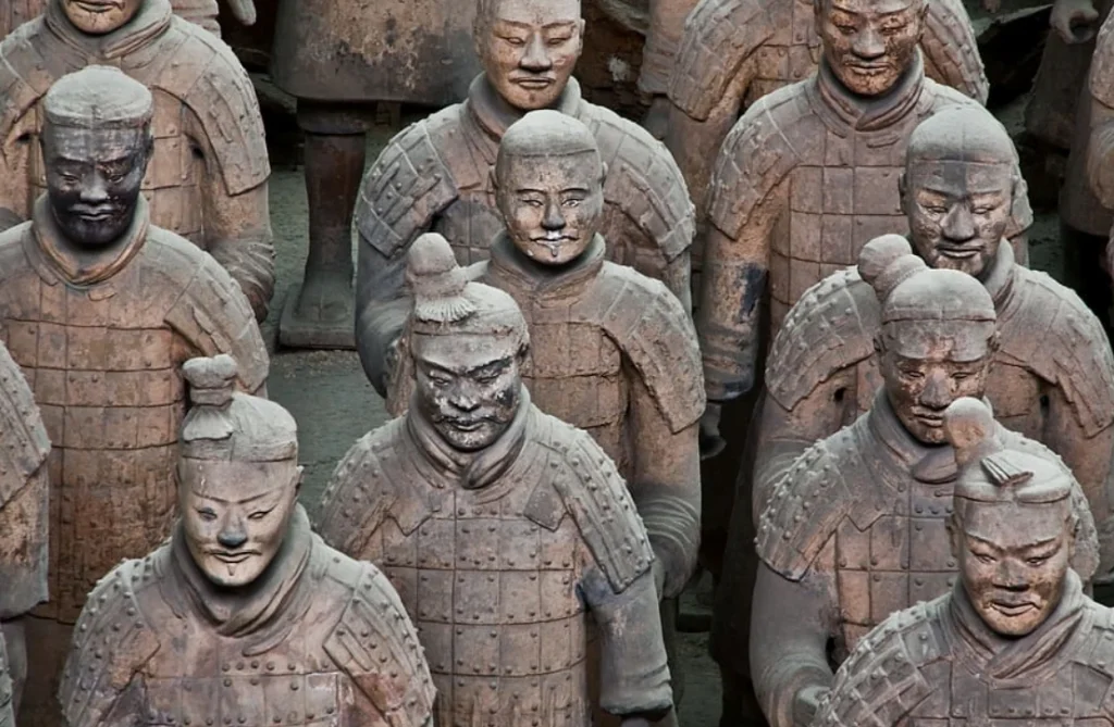 terracotta statues china