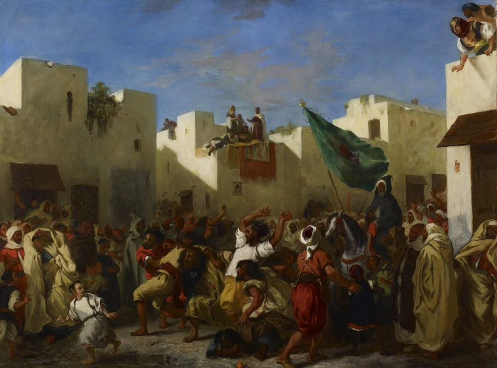 the fanatics of tangier delacroix