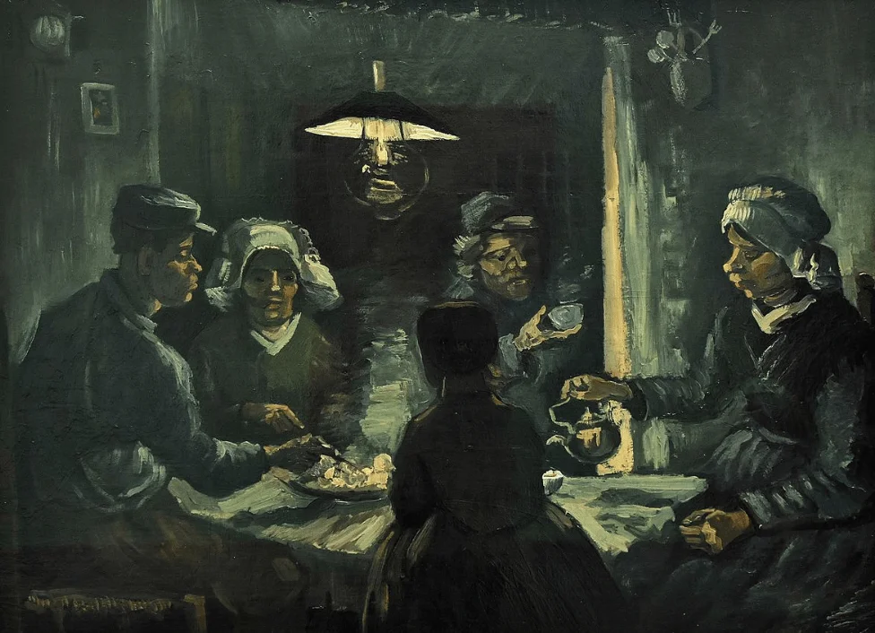 12 Facts About The Potato Eaters By Vincent Van Gogh 1 The Potato Eaters Study