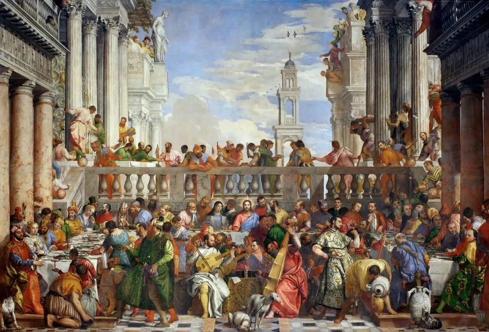Famous Mannerist paintings - The Wedding at Cana - Paolo Veronese