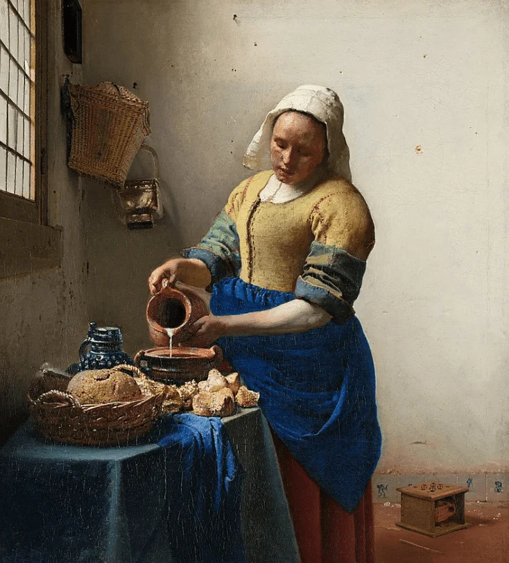 The milkmaid vermeer