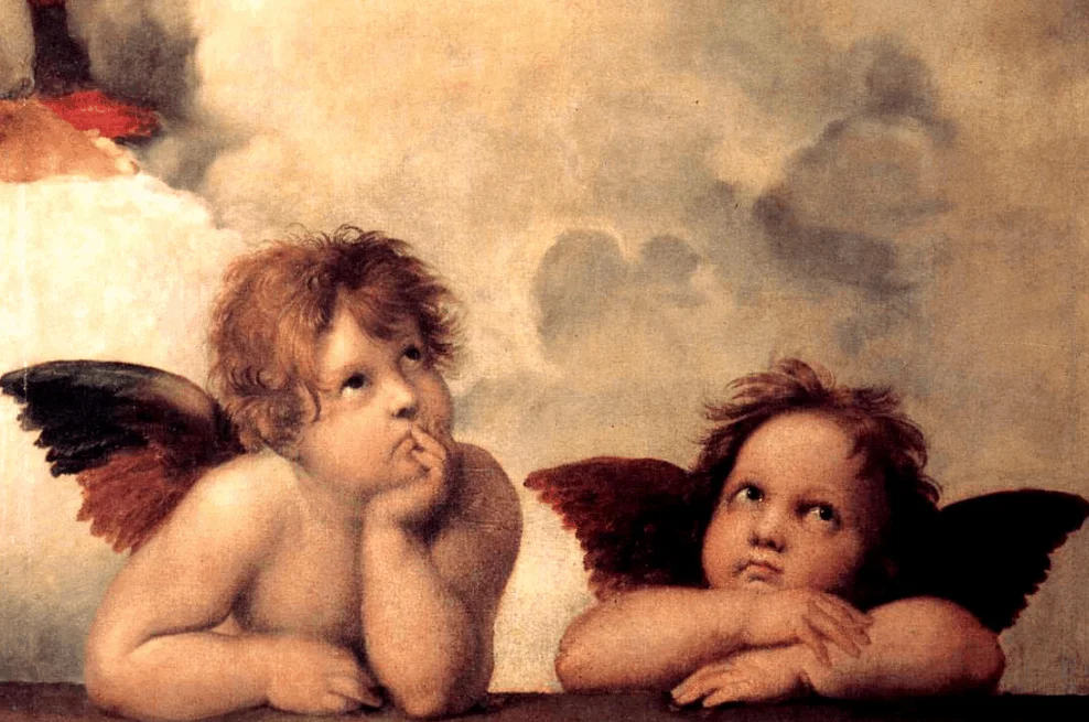 two famous angles facts about the sistine madonna