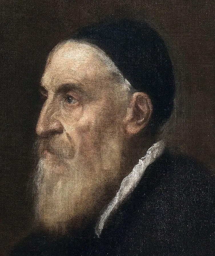Titian as an old man