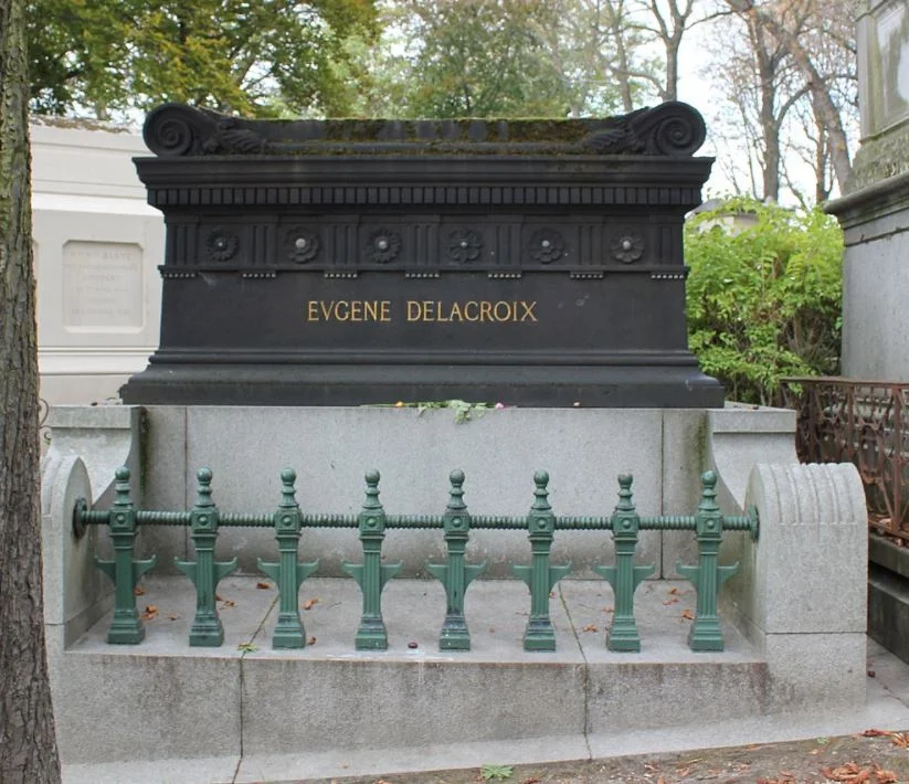 tomb of eugene delacroix