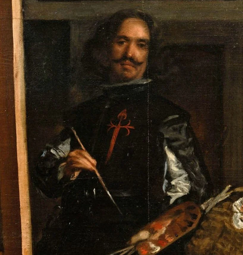 velazquez self portrait in las meninas