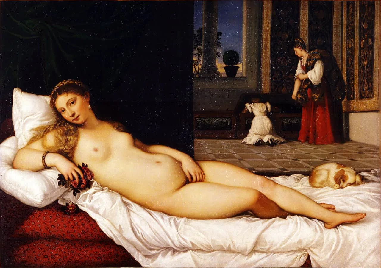 Venus of Urbino famous paintings by Titian