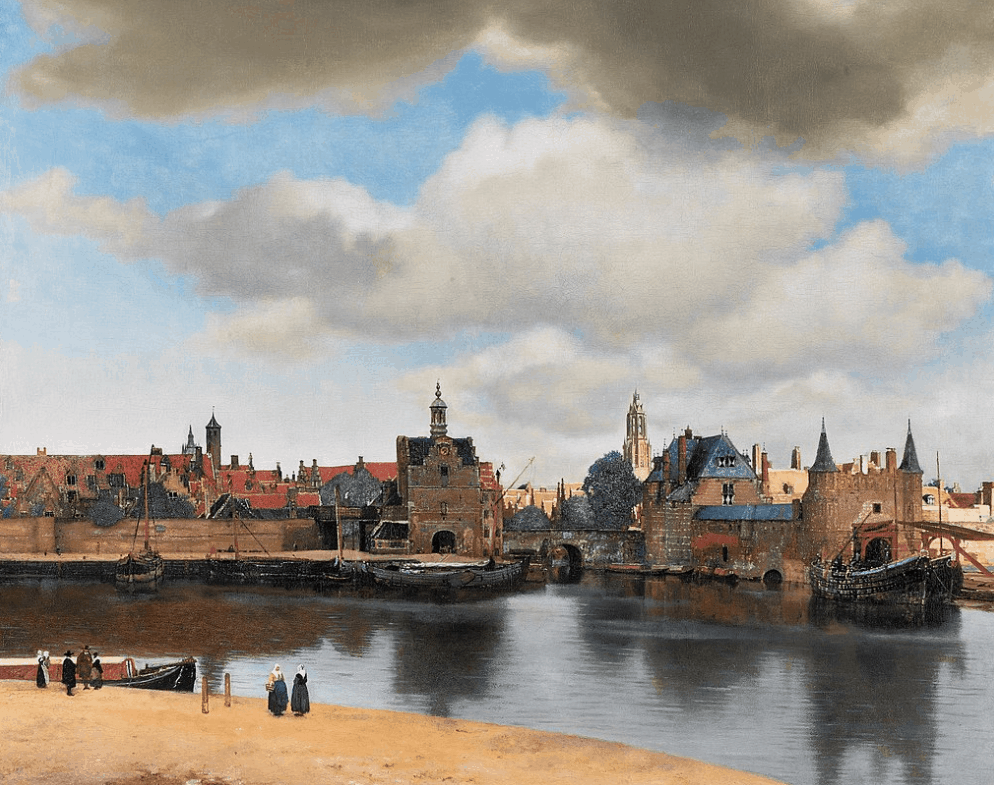 View on Delft vermeer