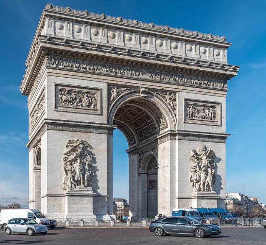 Arc de triomphe paris monument