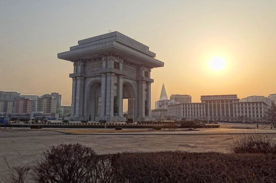 Arch of triumph Pyongyang