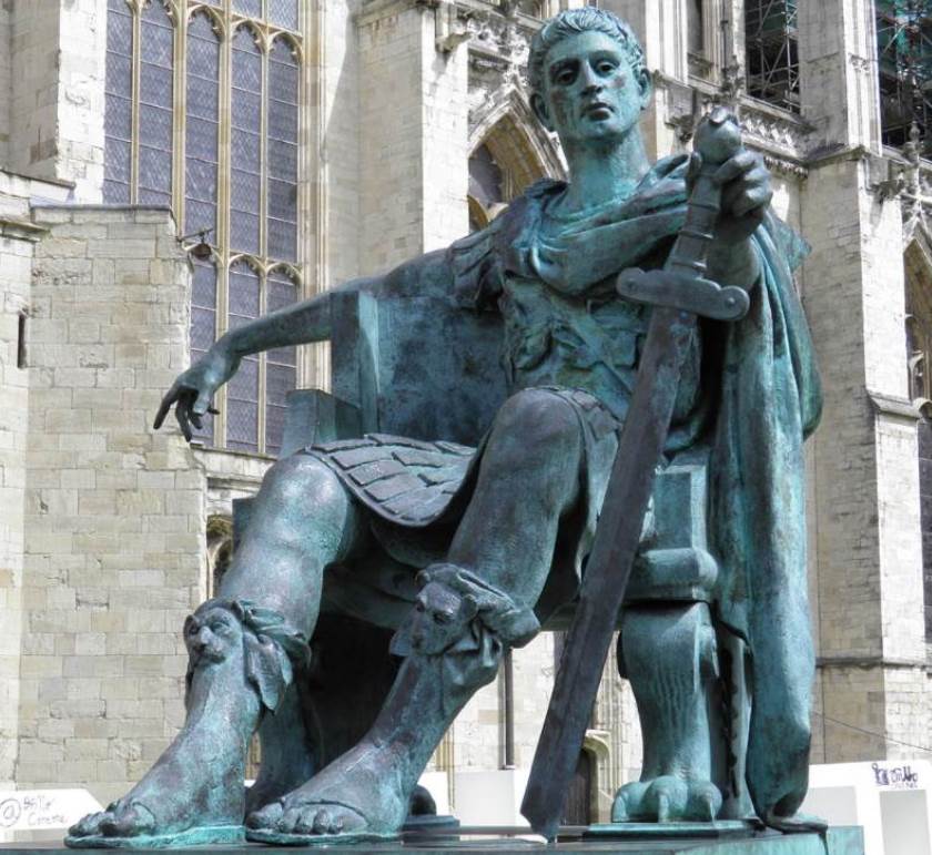 Constantine’s statue in York