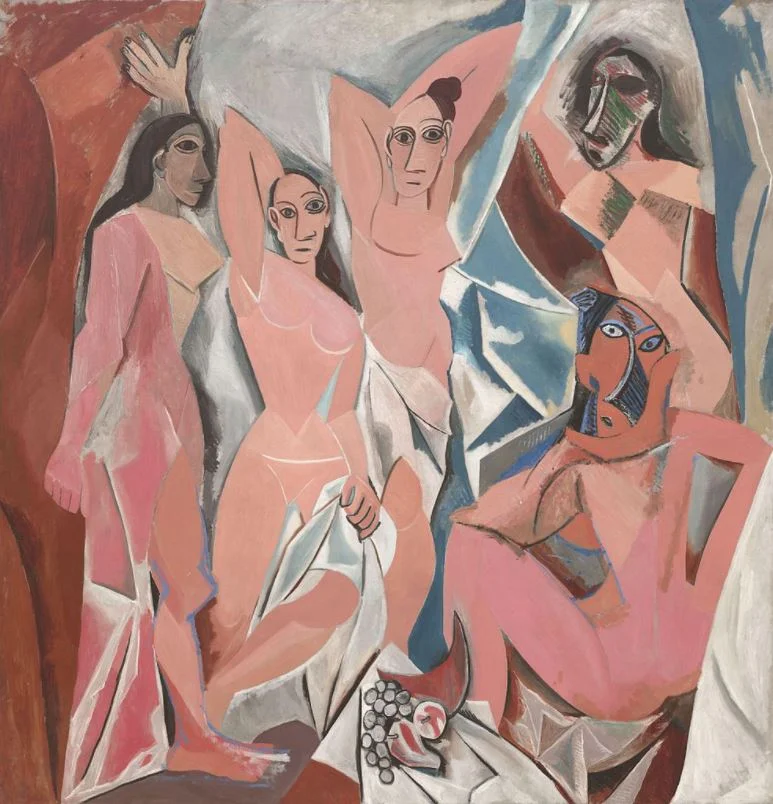 Les demoiselles davignon picasso paintings