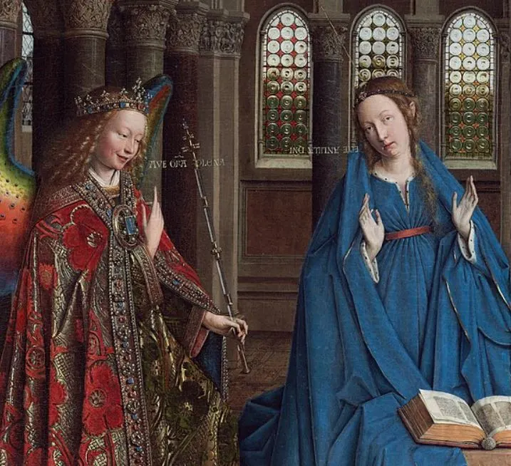 The annunciation van eyck