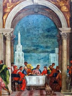 The feast in the house of Levi Veronese