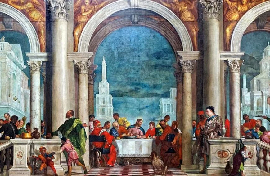The feast in the house of Levi Veronese