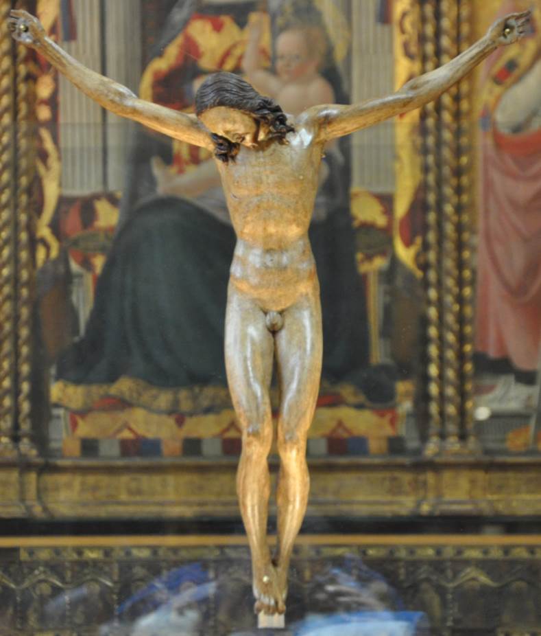 Bargello Crucifix detail