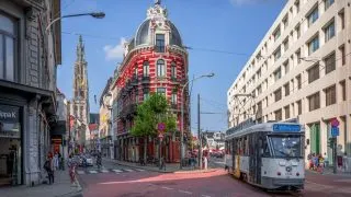 Famous buildings in Antwerp