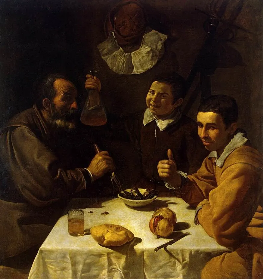 The Lunch by Velazquez