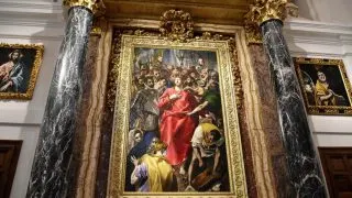 The disrobing of Christ at Toledo Cathedral