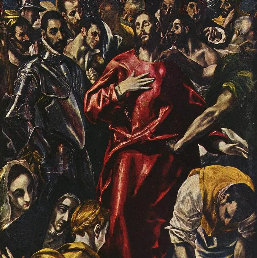 The disrobing of Christ sketch in Munich