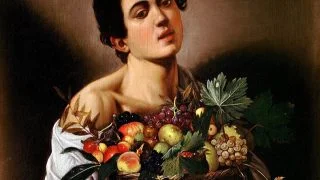 Boy with a basket of fruit Caravaggio