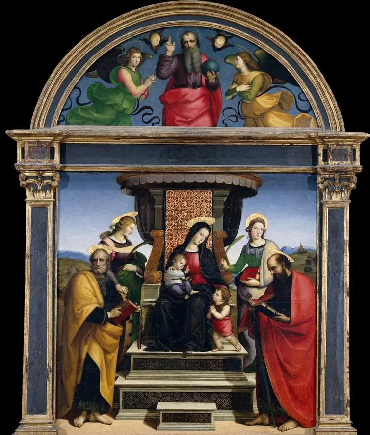 Colonna Altarpiece Raphael