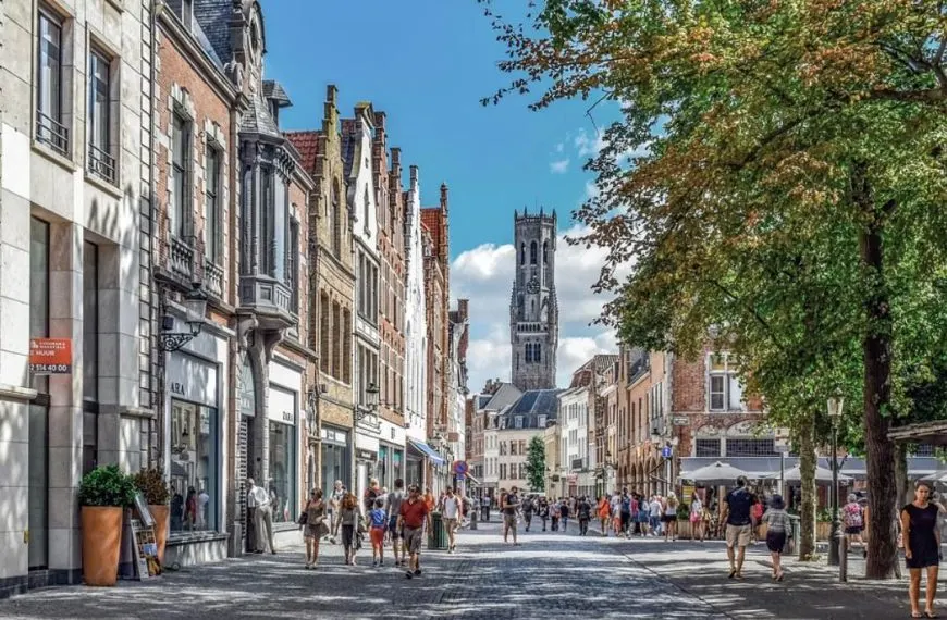 Most famous buildings in Bruges