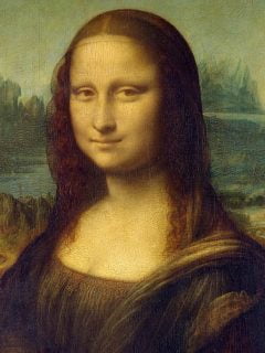 Most famous paintings at the Louvre Mona Lisa