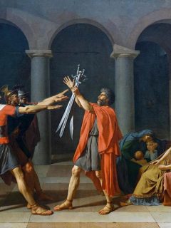 Oath of the Horatii Jacques Louis David
