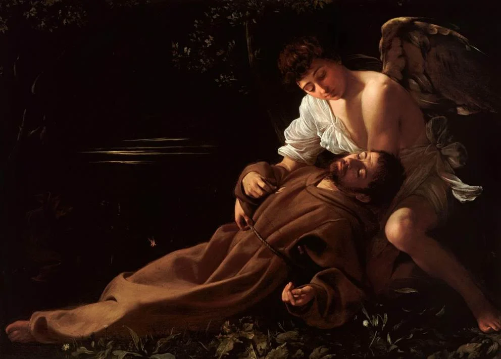 Saint Francis of Assisi in Ecstasy Caravaggio