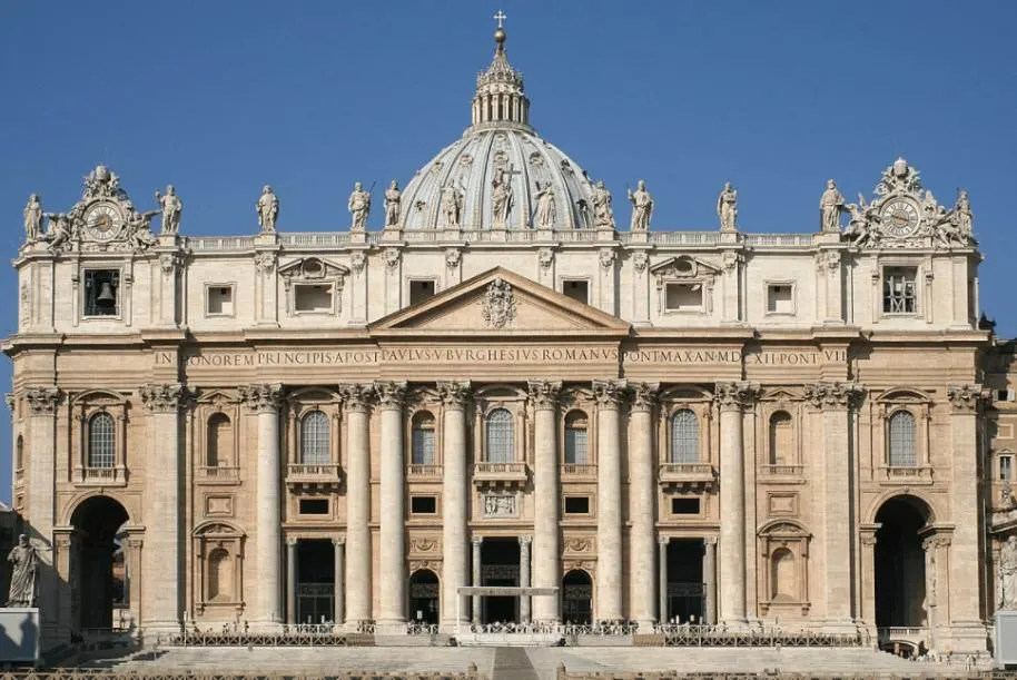 St peters basilica facade