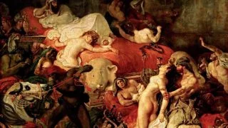 The Death of Sardanapalus by eugene delacroix