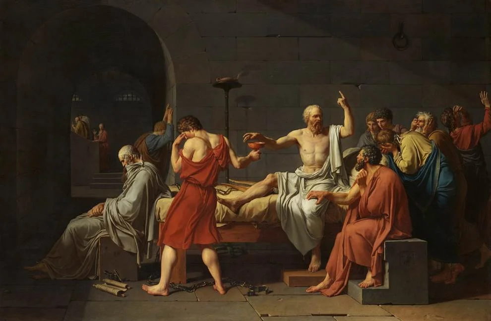 The Death of Socrates Met Museum