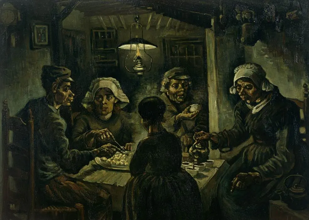 The Potato Eaters van Gogh