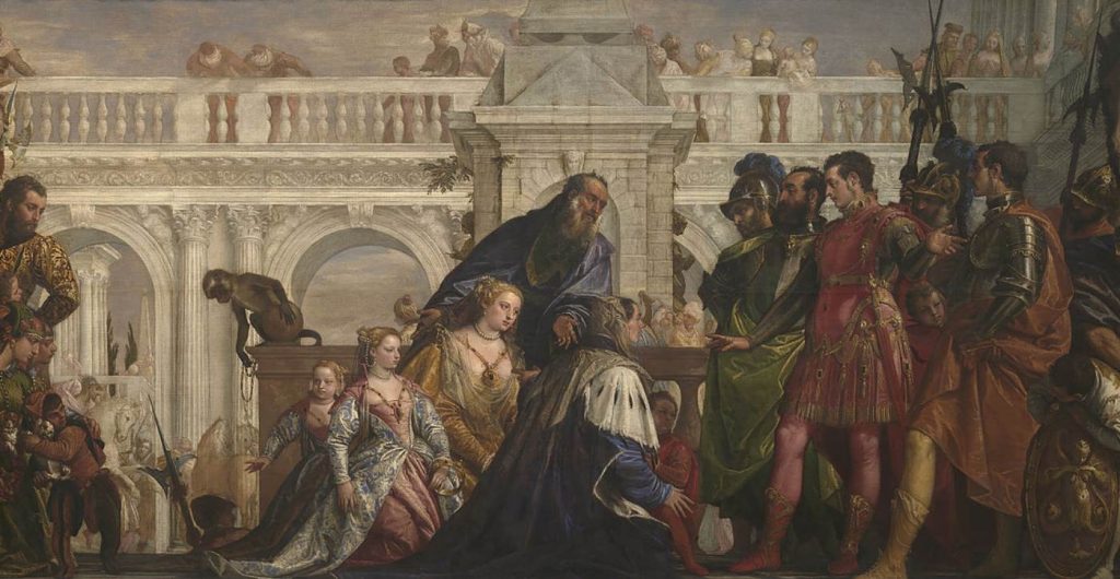 The family of Darius before Alexander Paolo Veronese