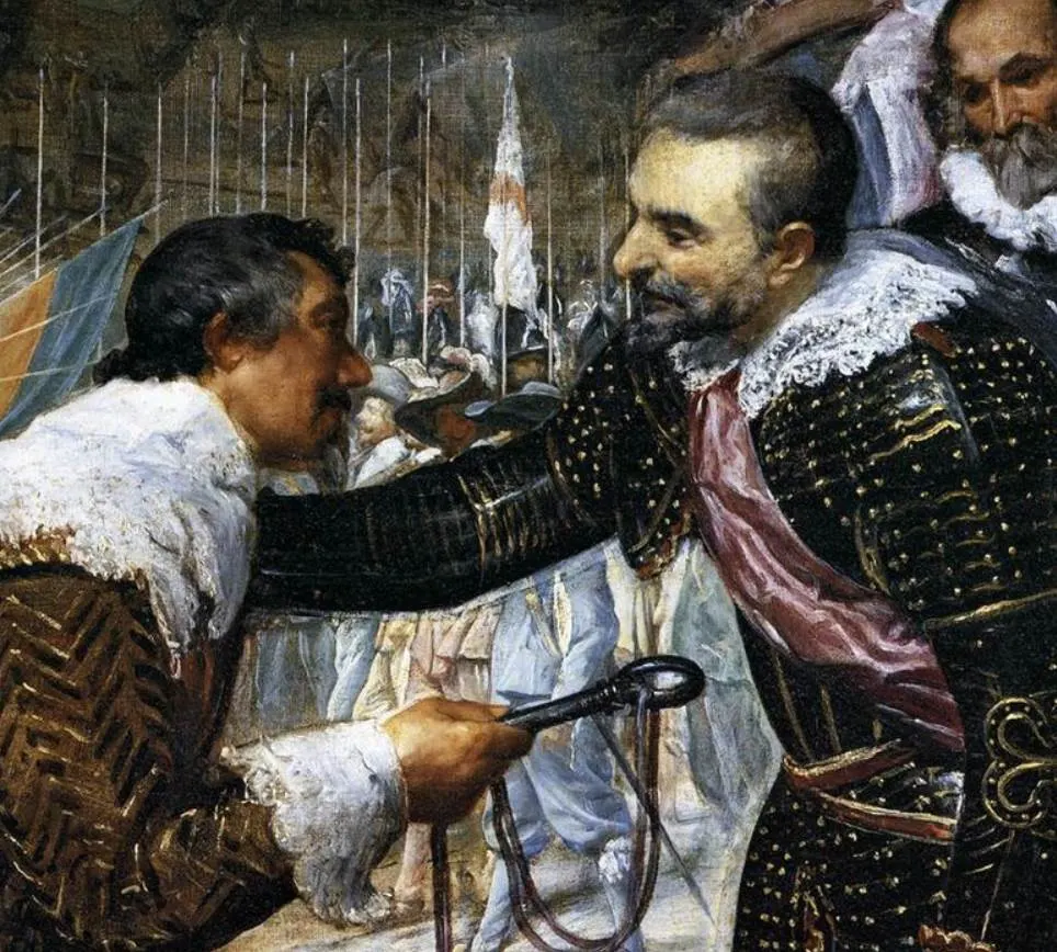 The surrender of Breda van Nassau and spinola
